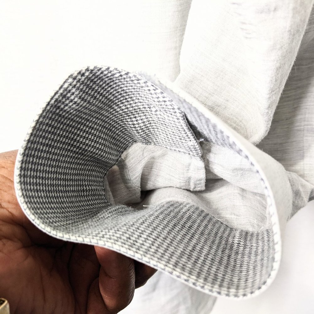 Holland & Sherry Custom Gray Button Up L/S Shirt - image 7